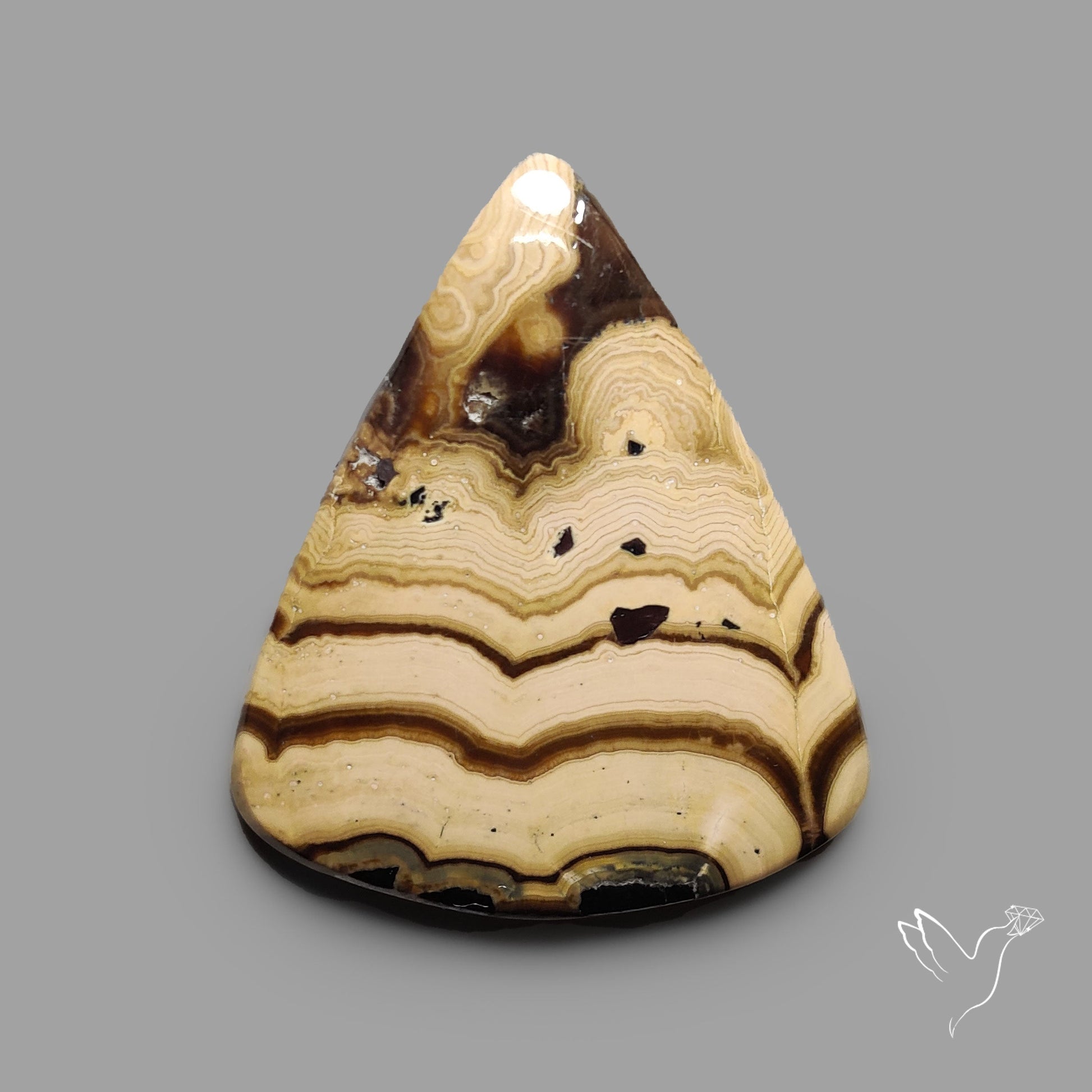 Schalenblende Cabochon