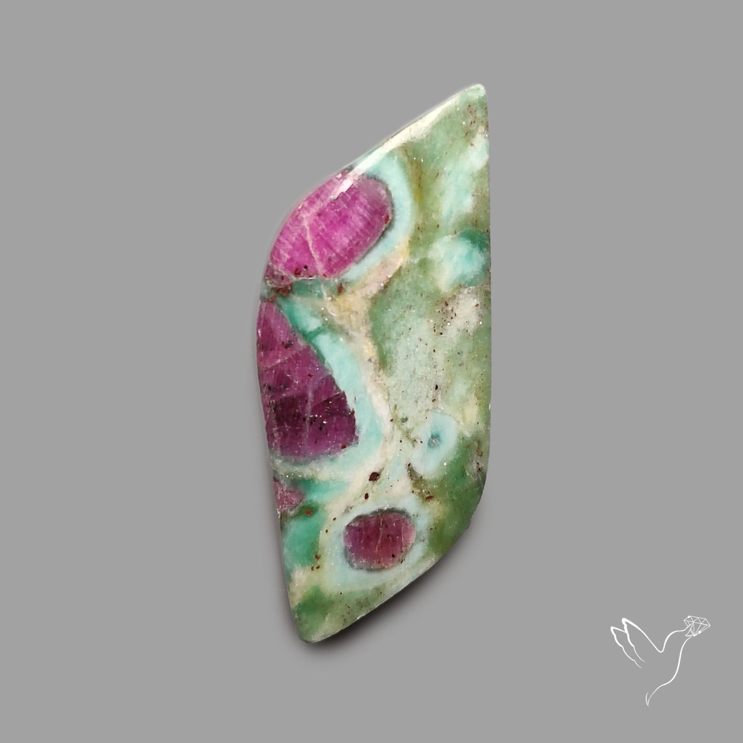 Ruby In Fuchsite Cabochon