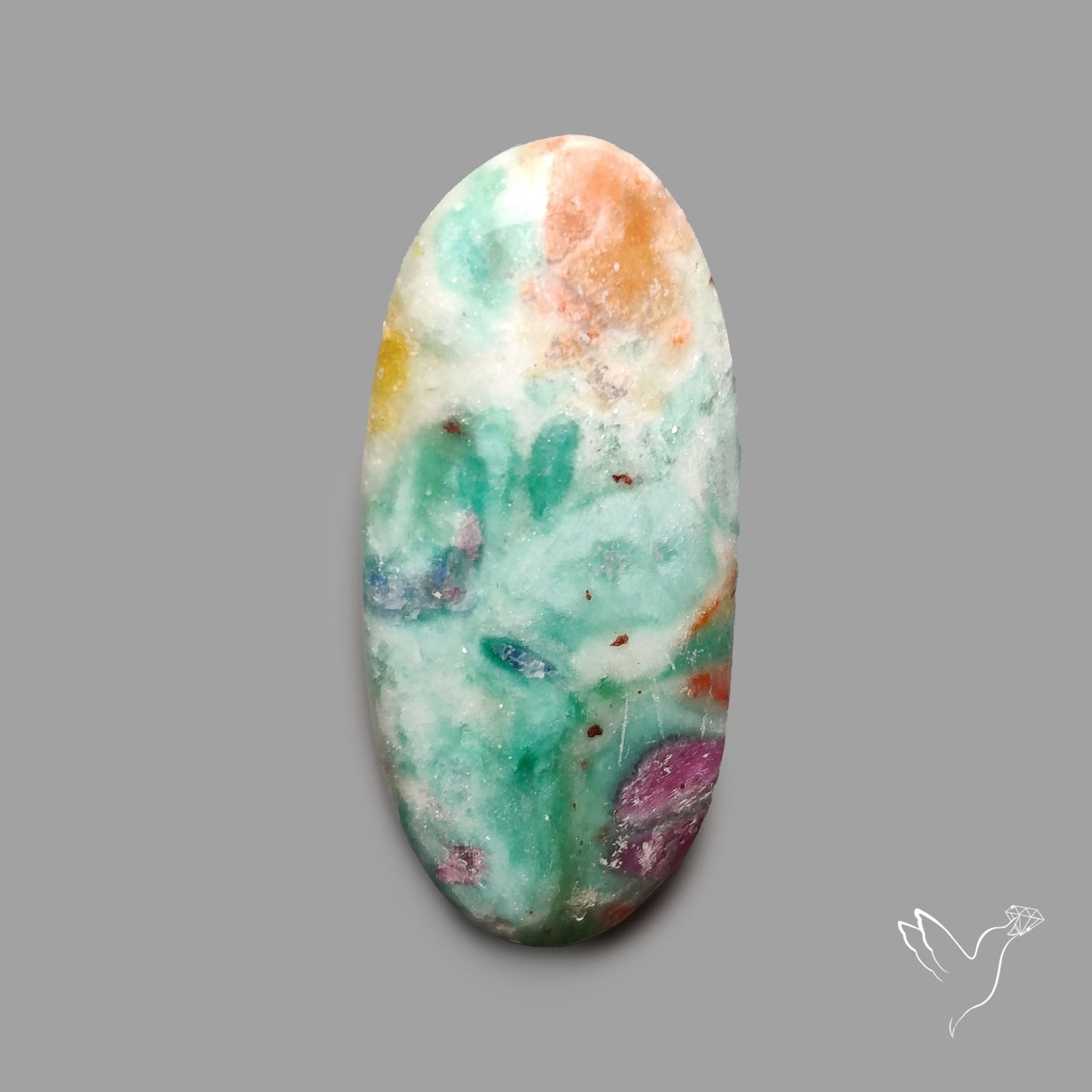 Ruby In Fuchsite Cabochon