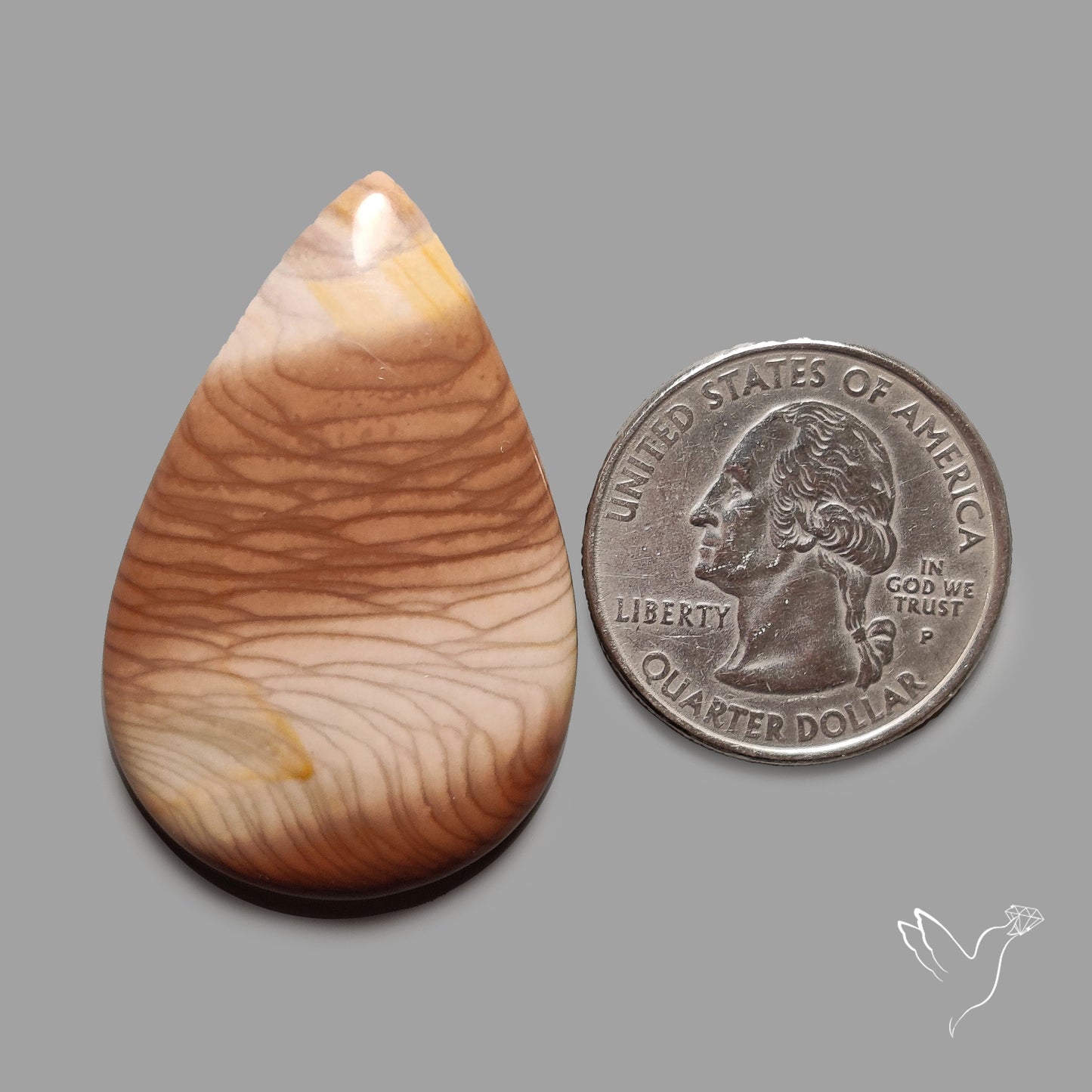 Bruneau Jasper Cabochon Selected