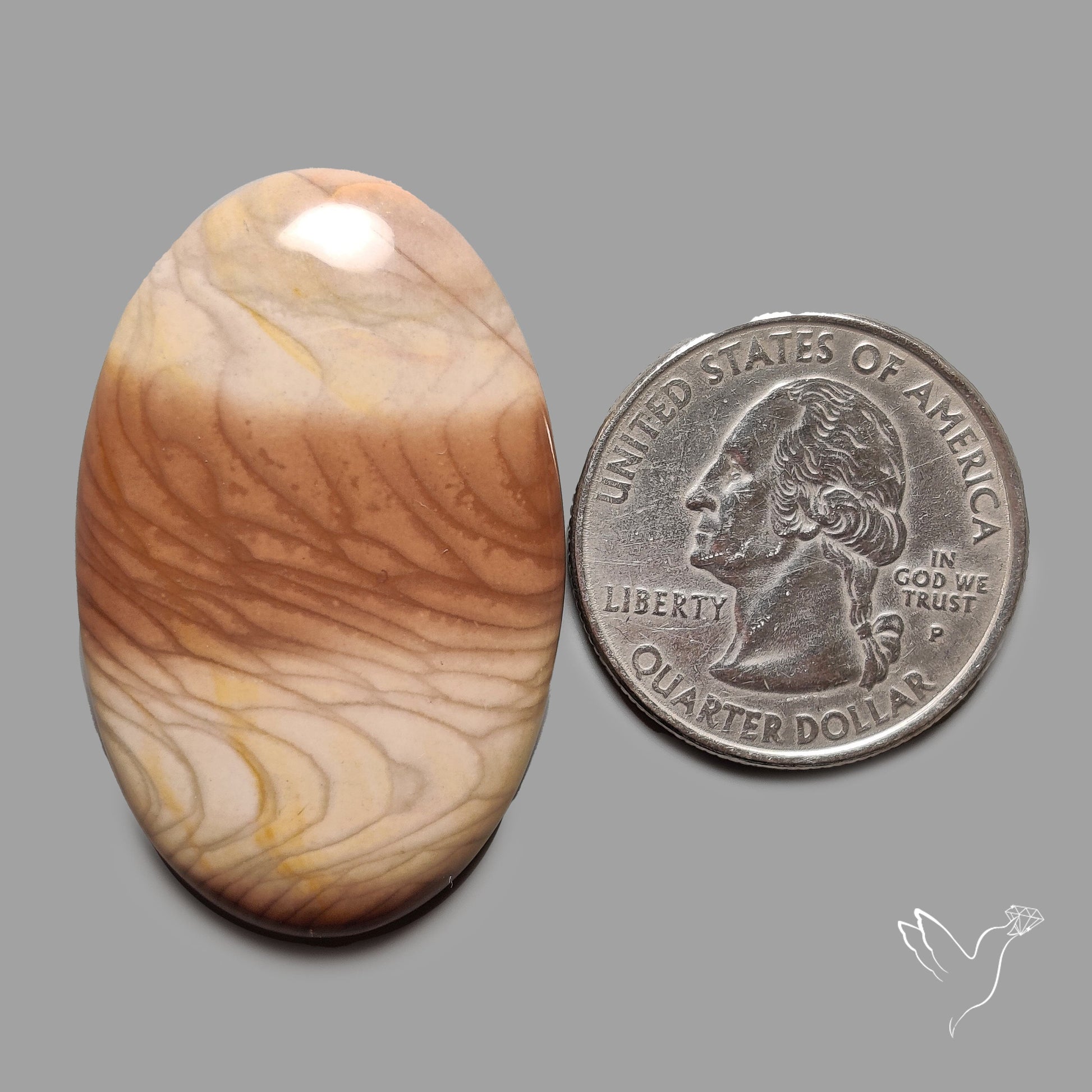 Bruneau Jasper Cabochon Selected