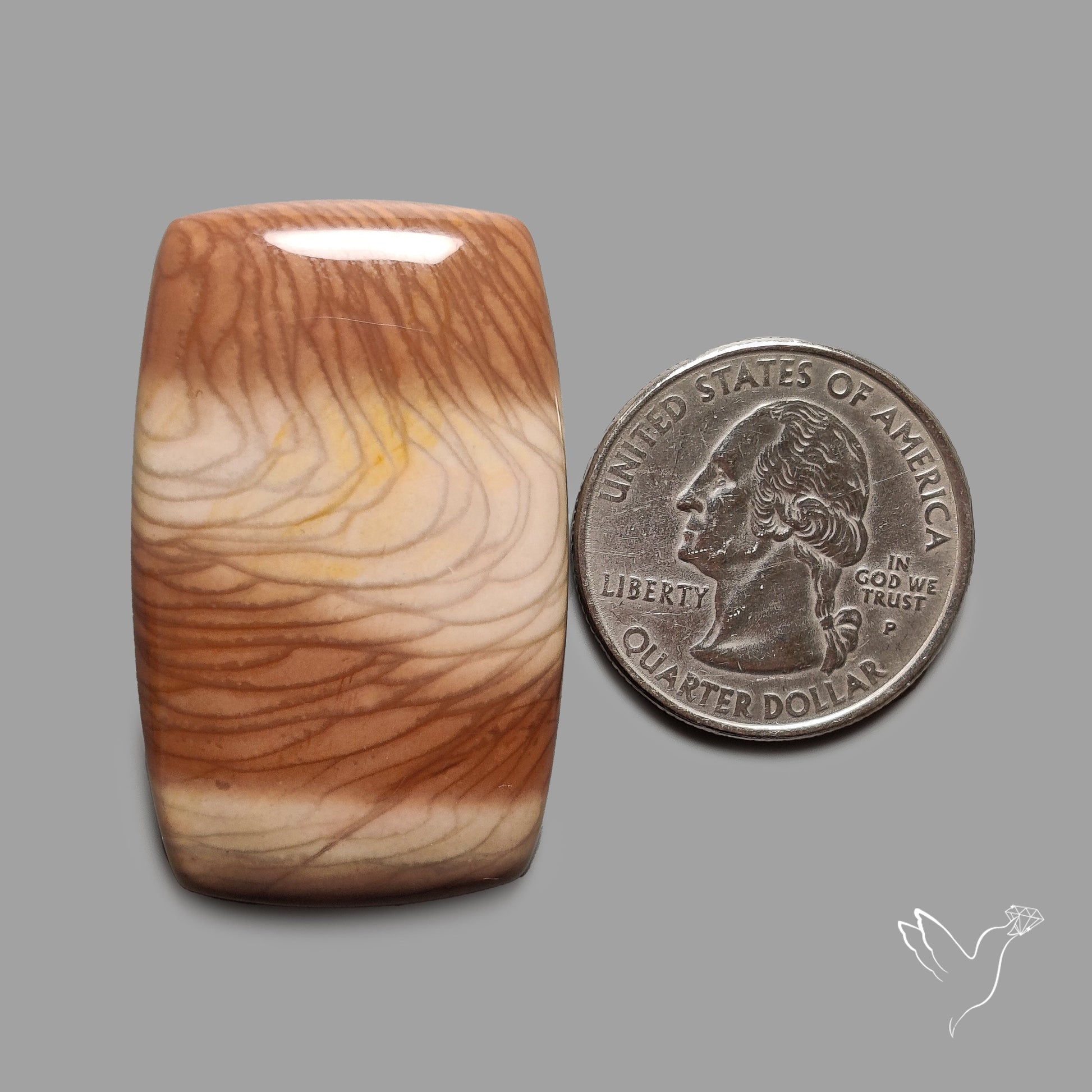 Bruneau Jasper Cabochon Selected