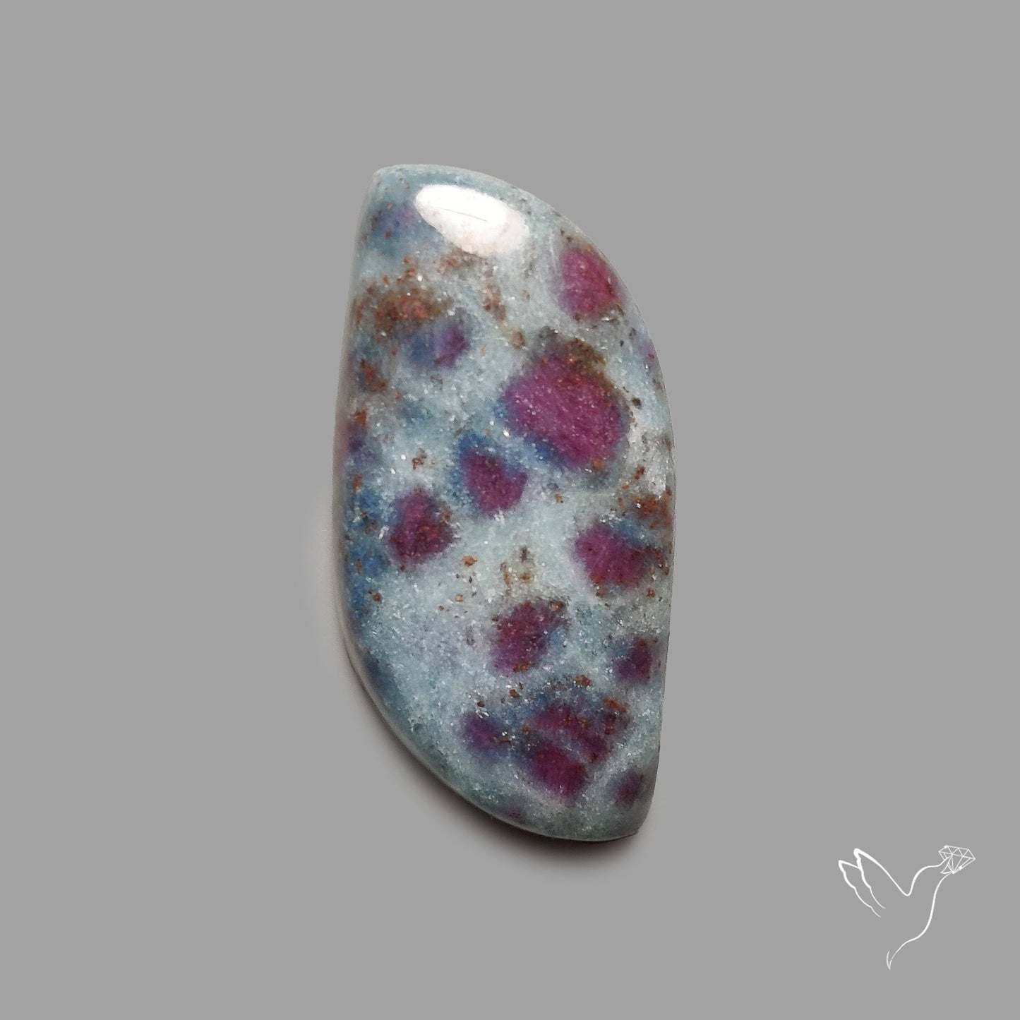 Ruby In Kyanite Cabochon