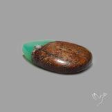 Boulder Chrysoprase Cabochon