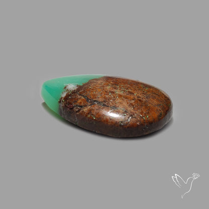 Boulder Chrysoprase Cabochon