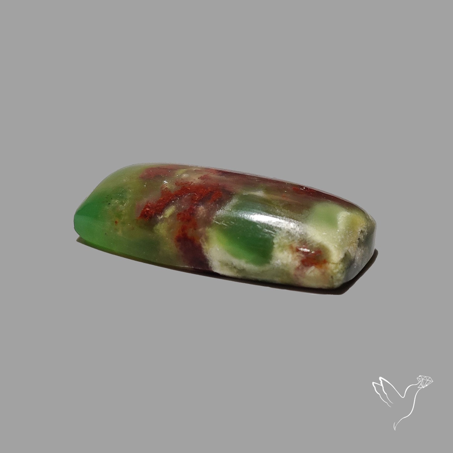 Boulder Chrysoprase Cabochon