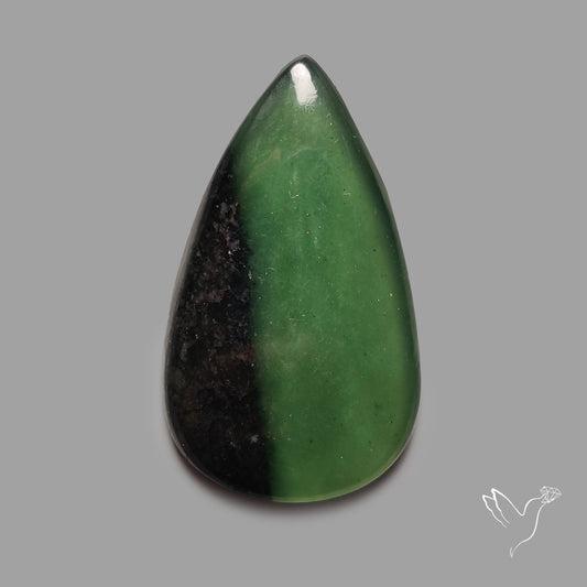 Bi-Color Serpentine Cabochon