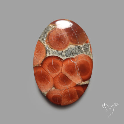 Peanut Wood Obsidian Cabochon