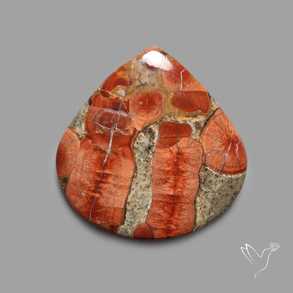 Peanut Wood Obsidian Cabochon