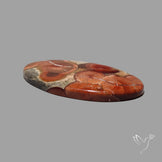 Peanut Wood Obsidian Cabochon
