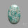 Peruvian Amazonite Cabochon with Feldspar Inclusions