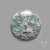 Peruvian Amazonite Cabochon with Feldspar Inclusions