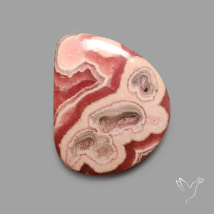 Rhodochrosite Cabochon (Botryoidal, uneven at back)
