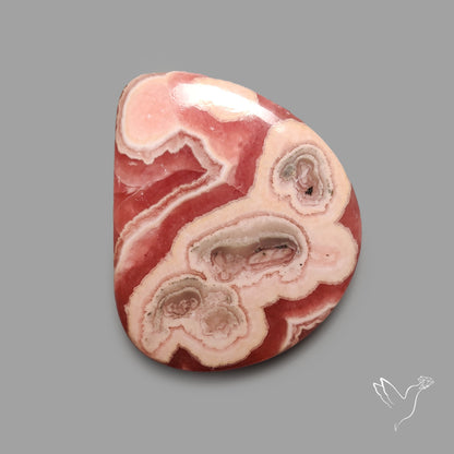 Rhodochrosite Cabochon (Botryoidal, uneven at back)