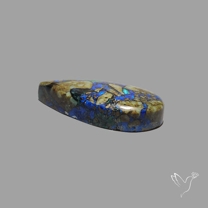 Congo Azurite In Matrix Cabochon
