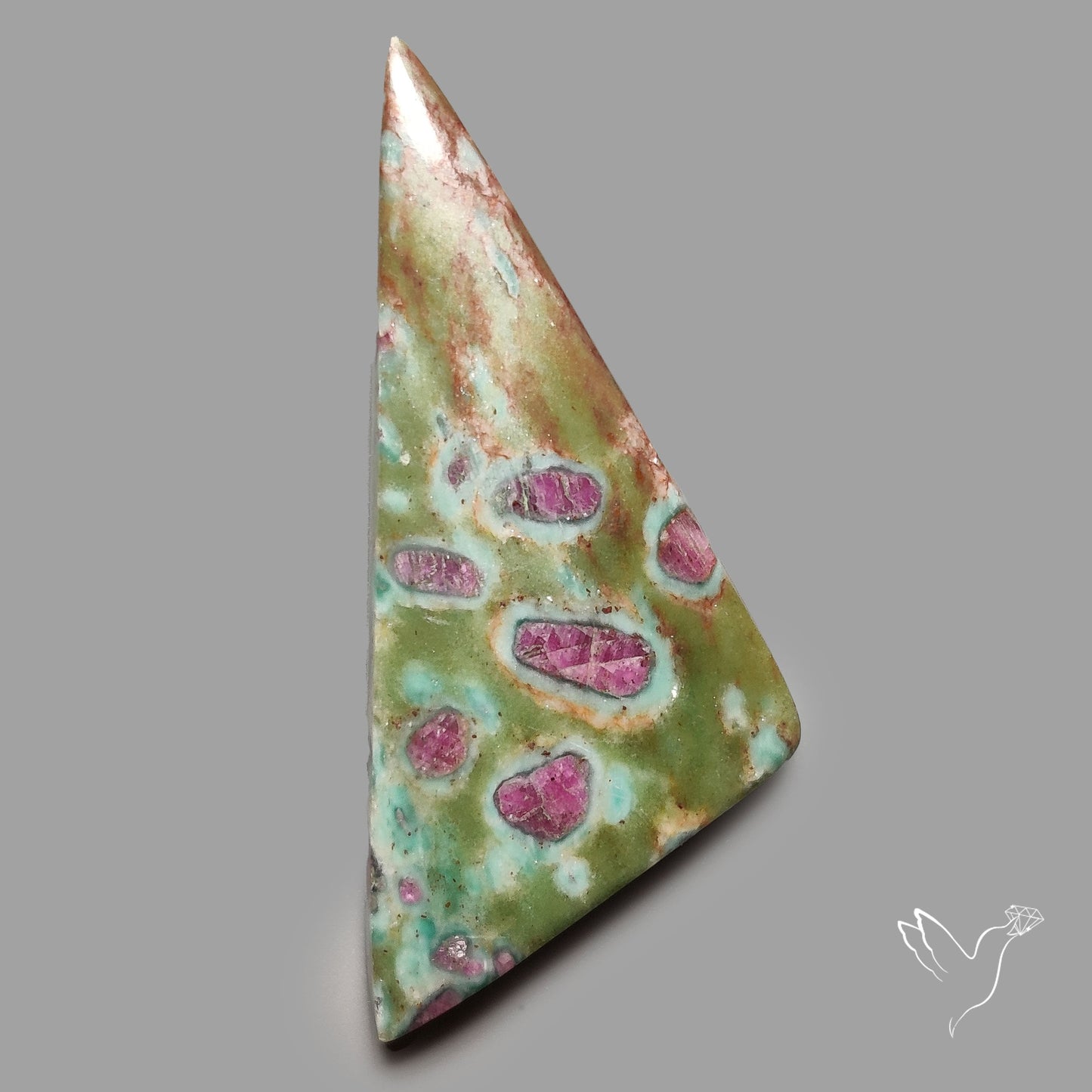 Ruby In Fuchsite Cabochon