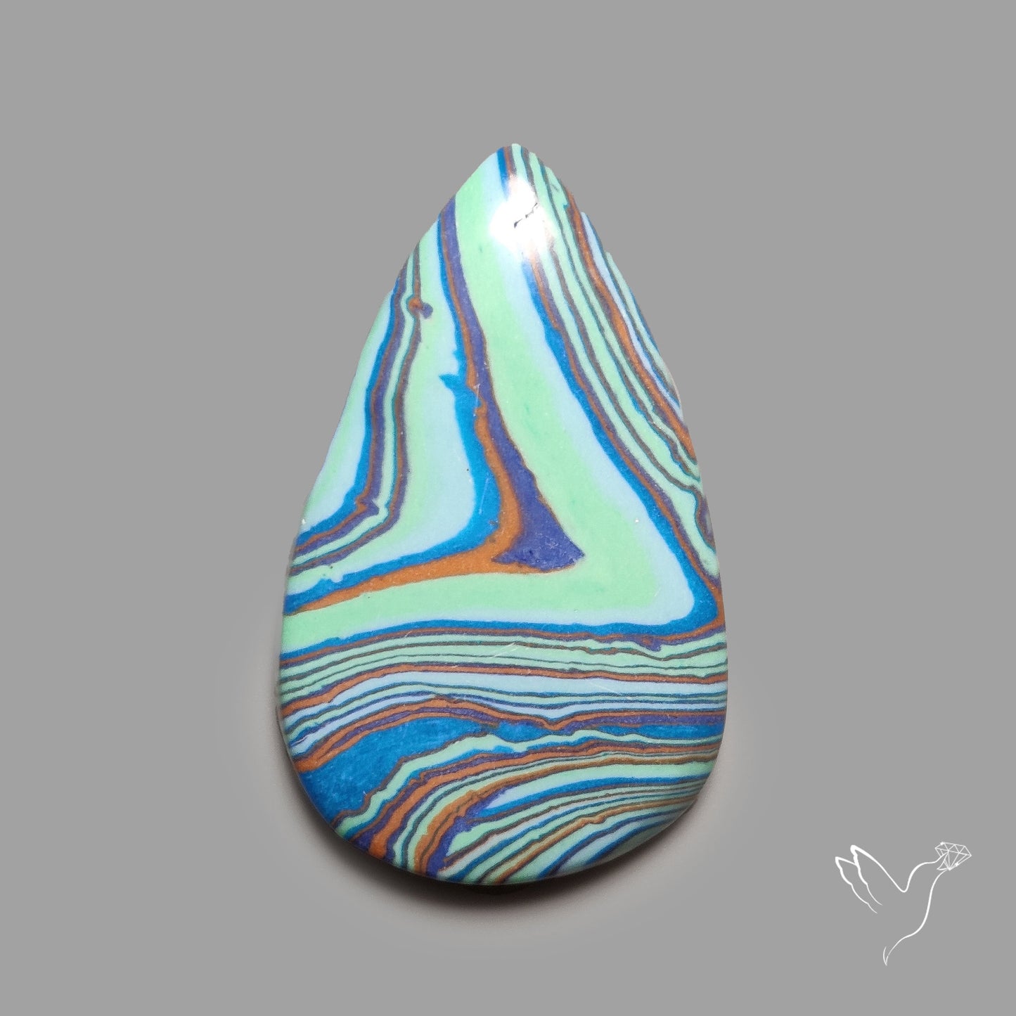 Rainbow Calcilica Cabochon