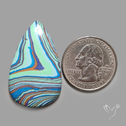 Rainbow Calcilica Cabochon