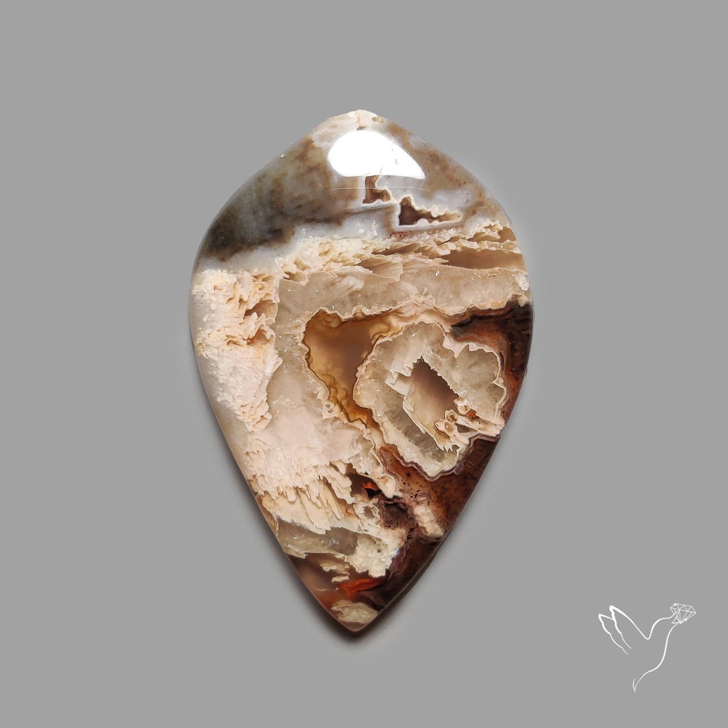 Turkish Tube Agate Stick Agate Cabochon