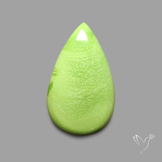 Rare Gaspeite Cabochon