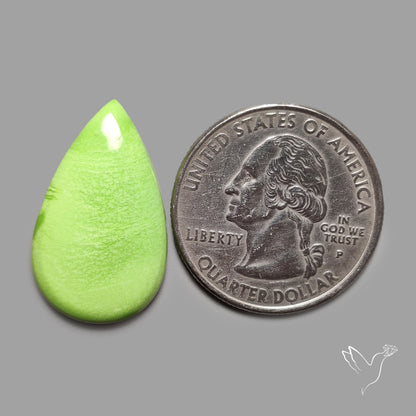 Rare Gaspeite Cabochon