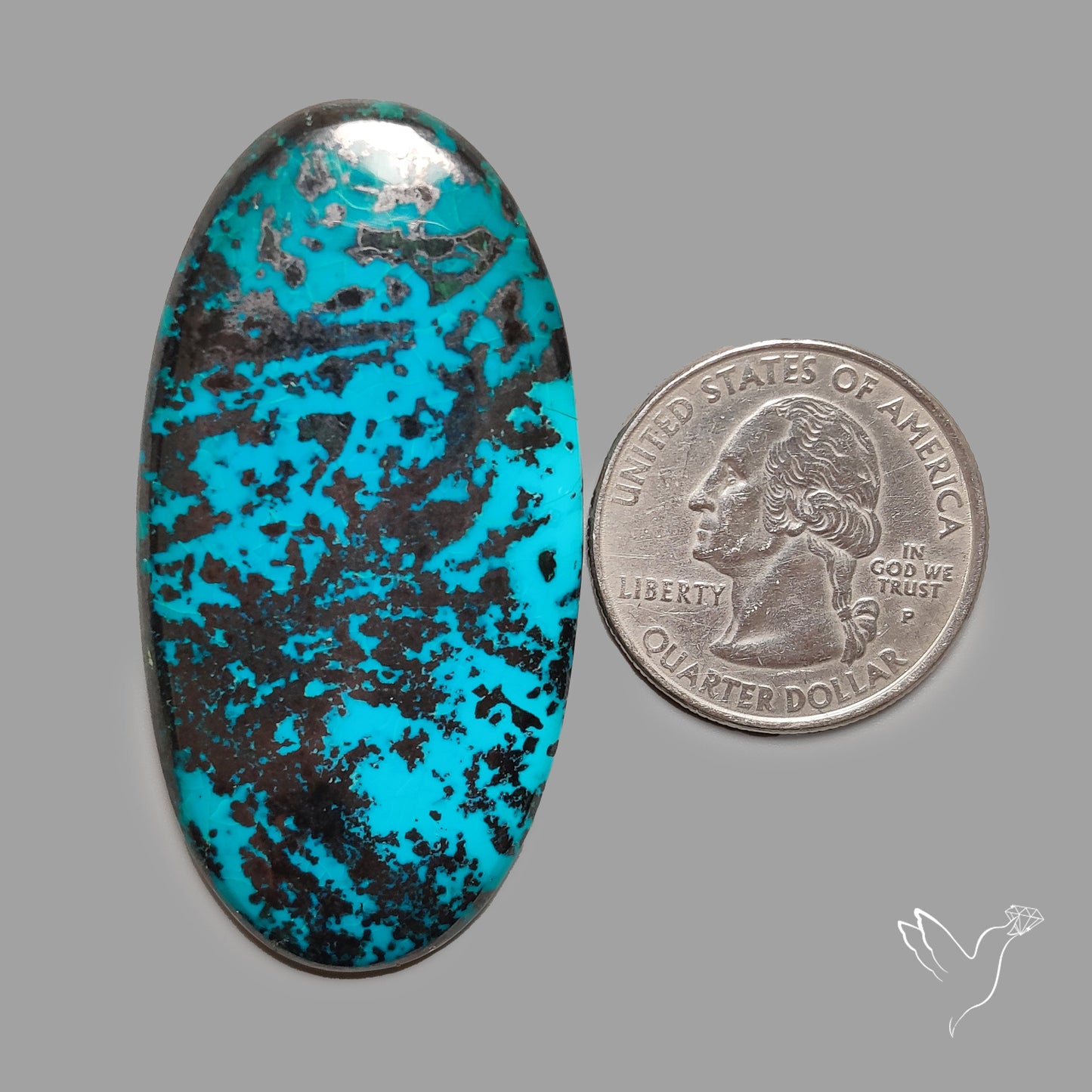 Shattuckite Cabochon