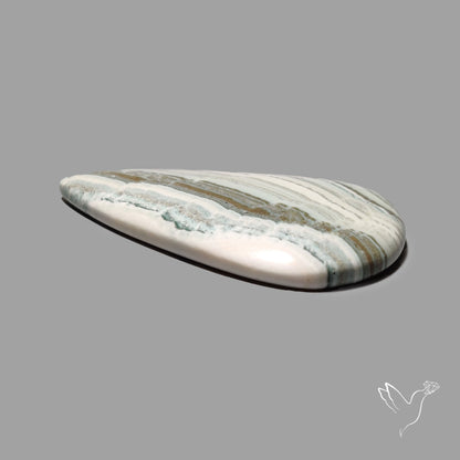 Saturn Chalcedony Cabochon