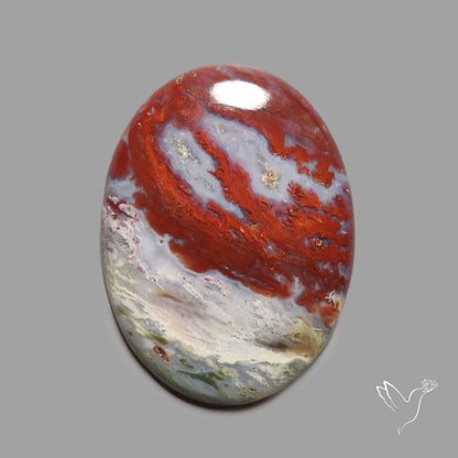 Aqua Chrysoprase Cabochon