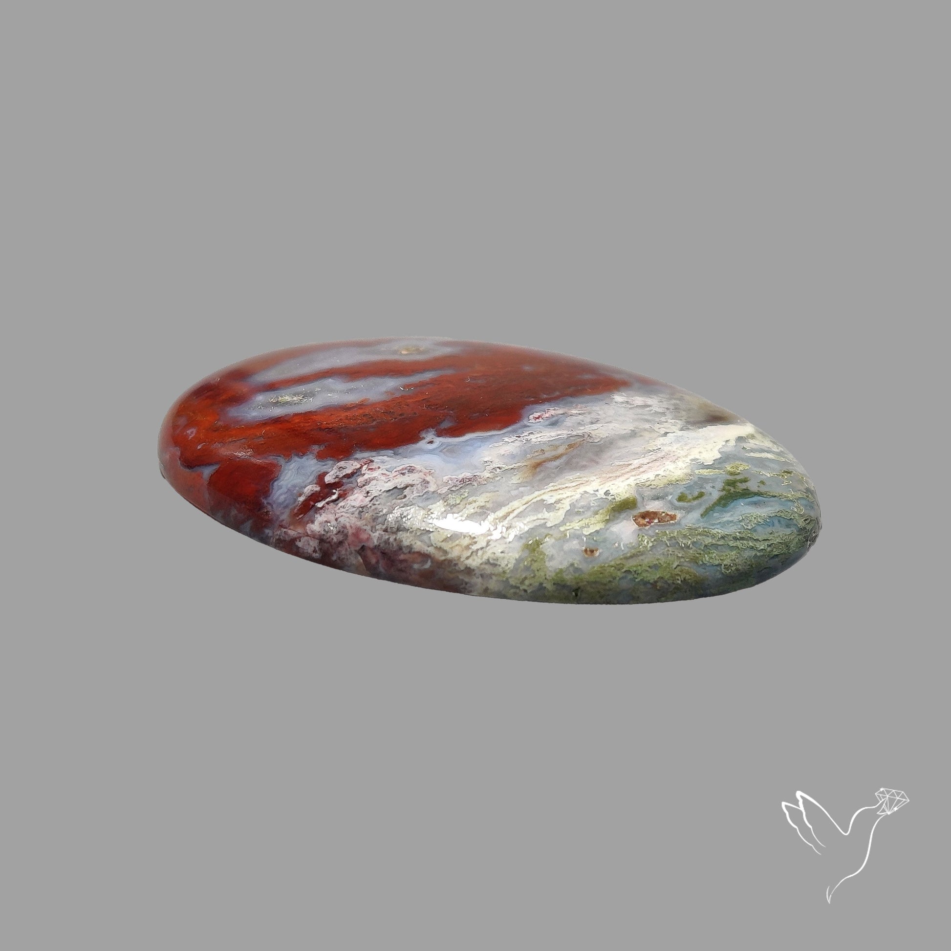 Aqua Chrysoprase Cabochon