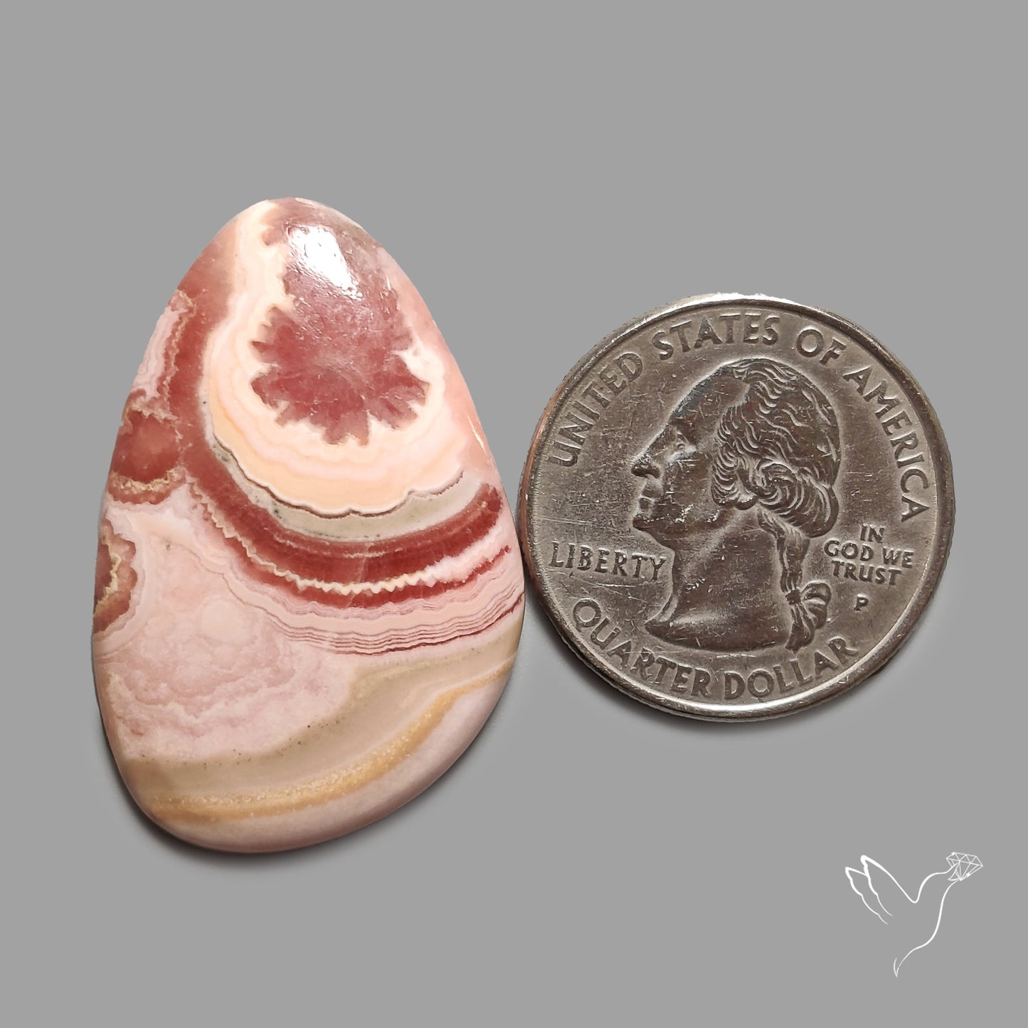 Rhodochrosite Cabochon
