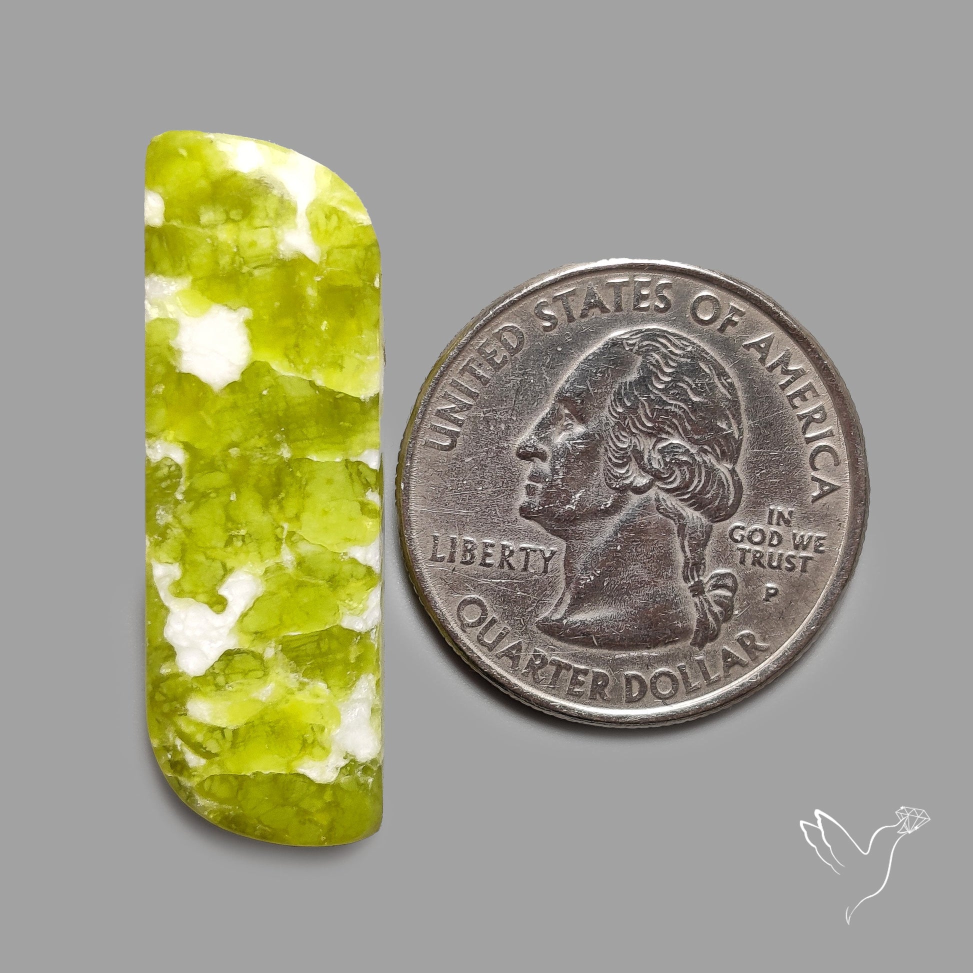 Lizardite Serpentine Cabochon