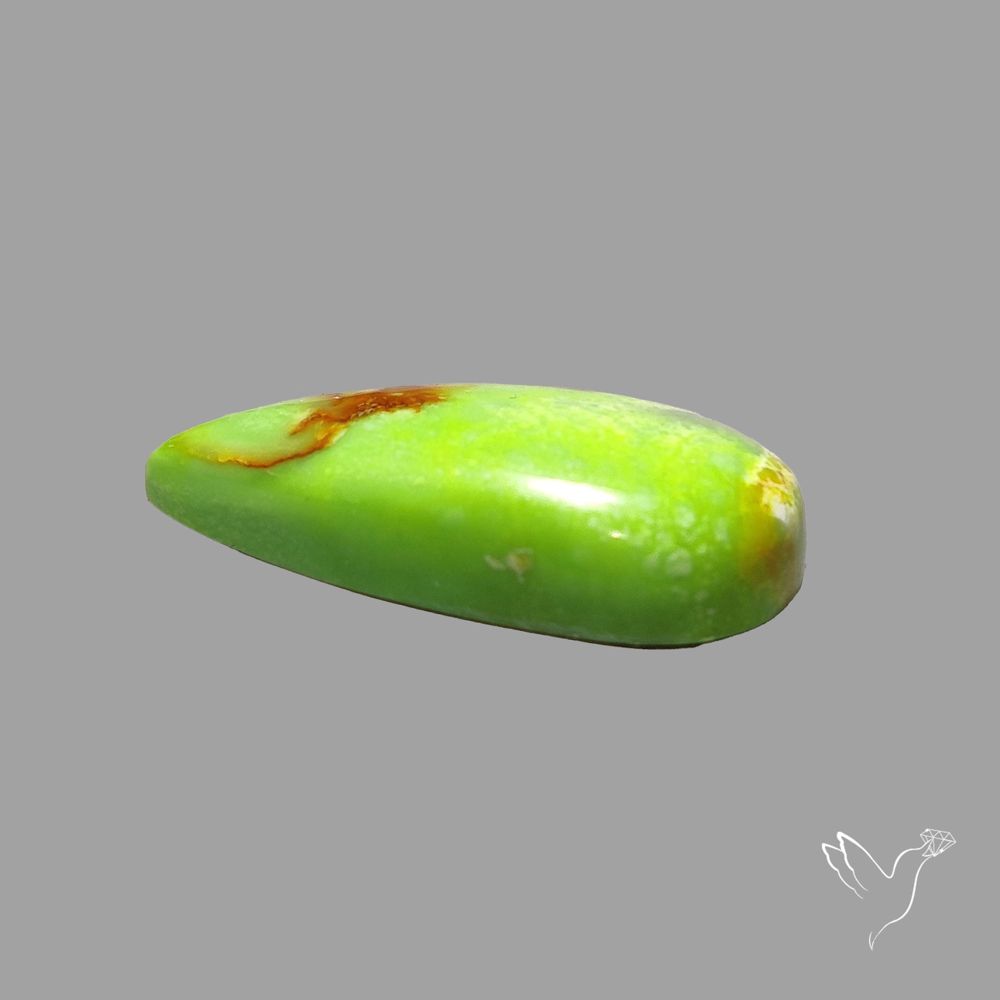 Rare Gaspeite Cabochon