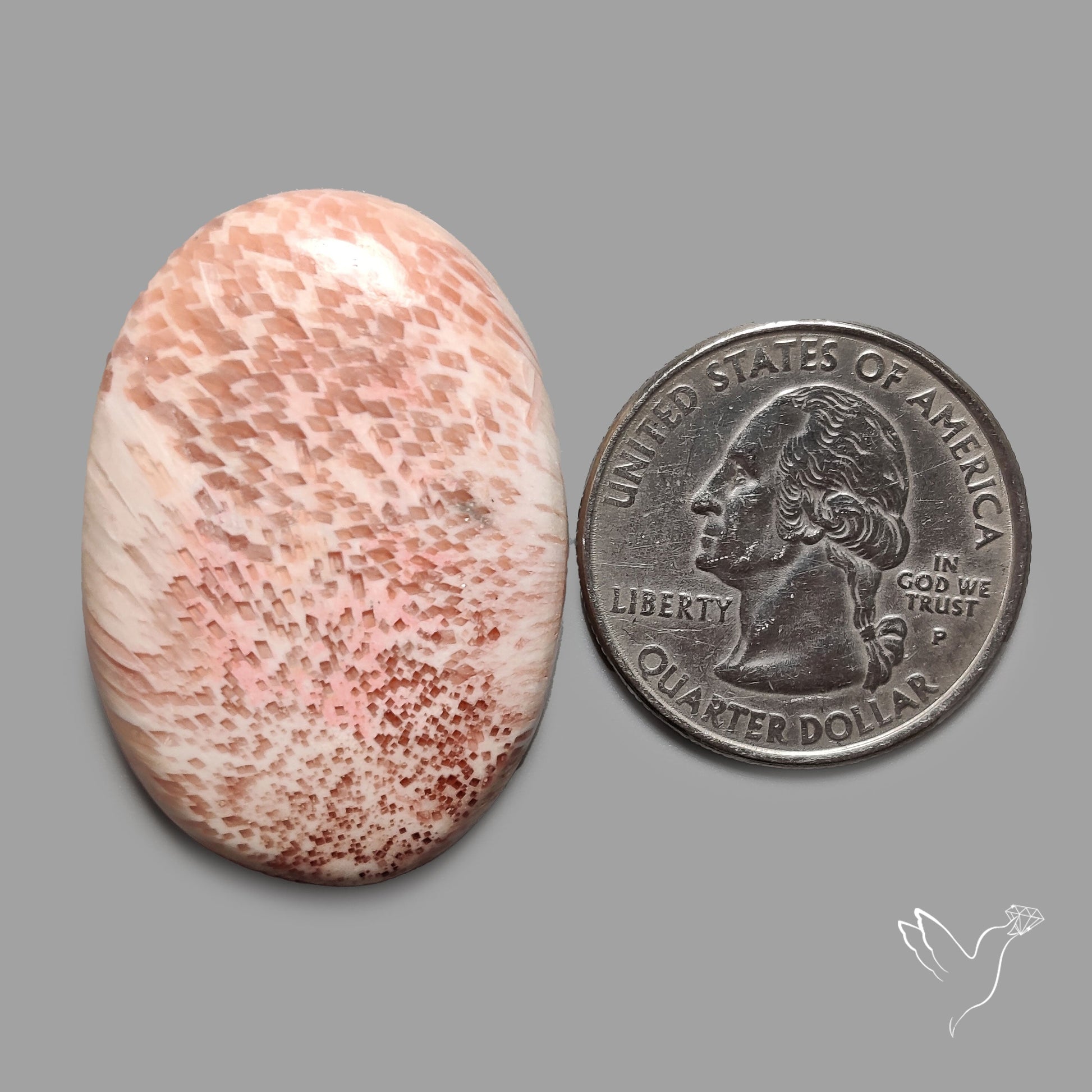Pink Scolecite Cabochon