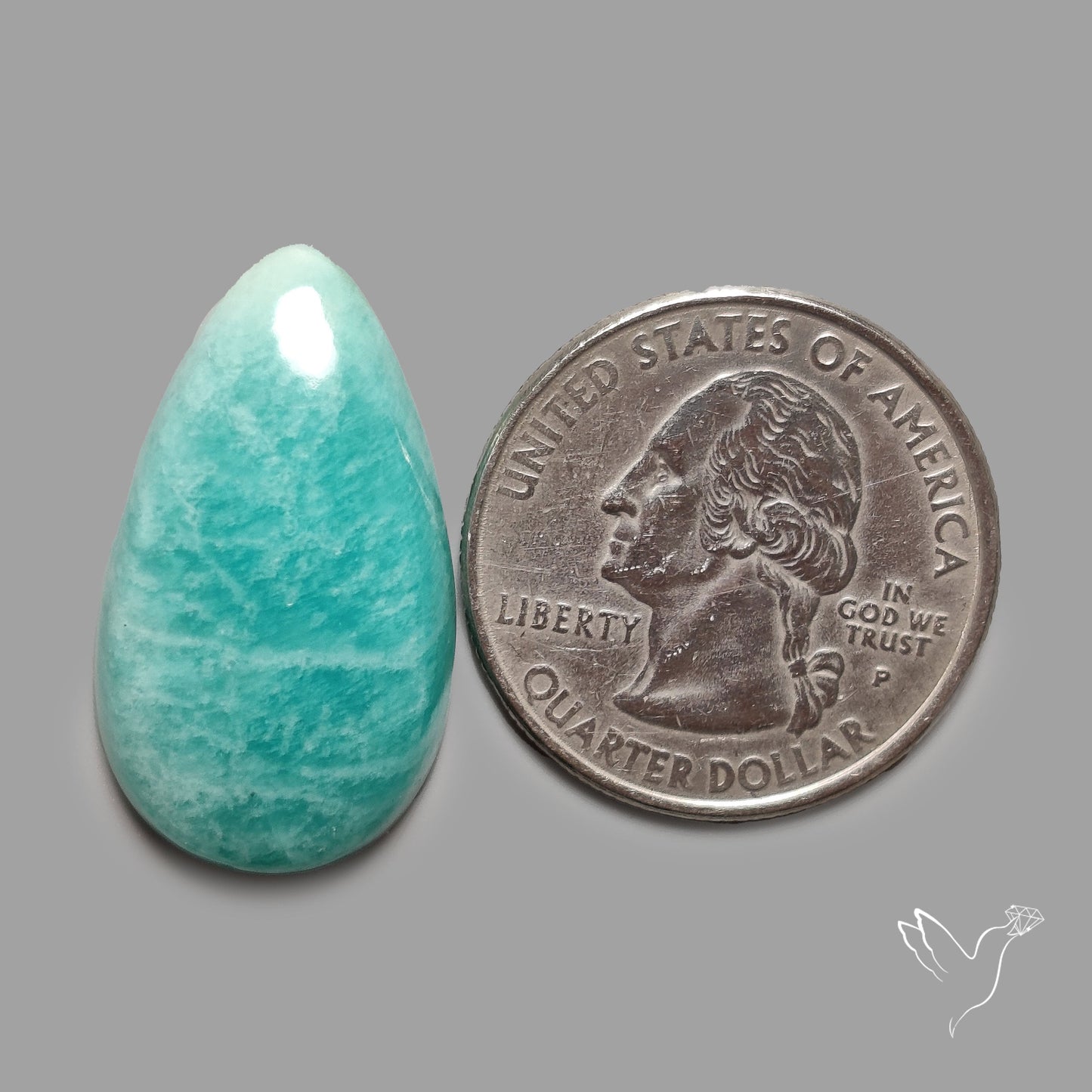 Peruvian Amazonite Cabochon