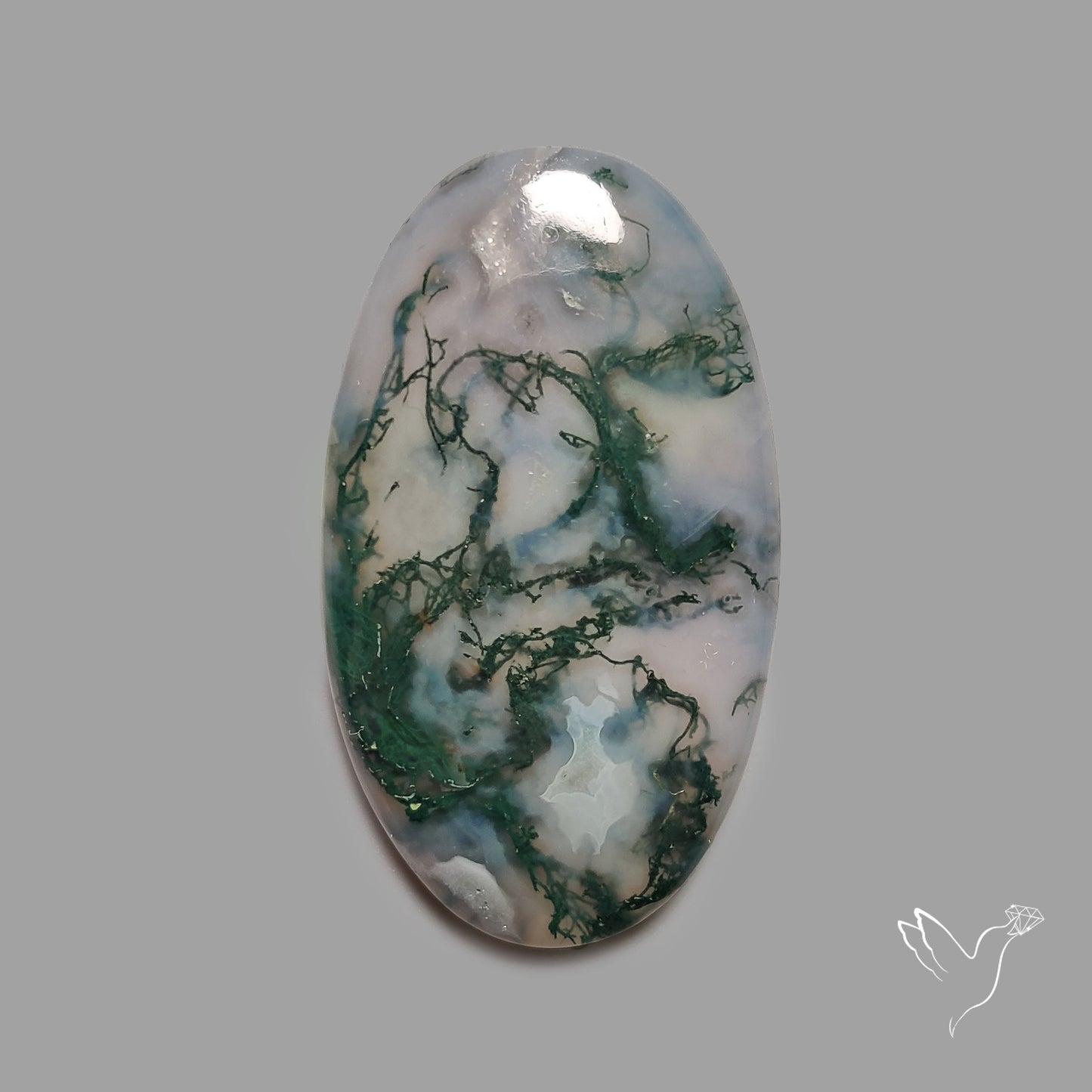 Moss Agate Cabochon