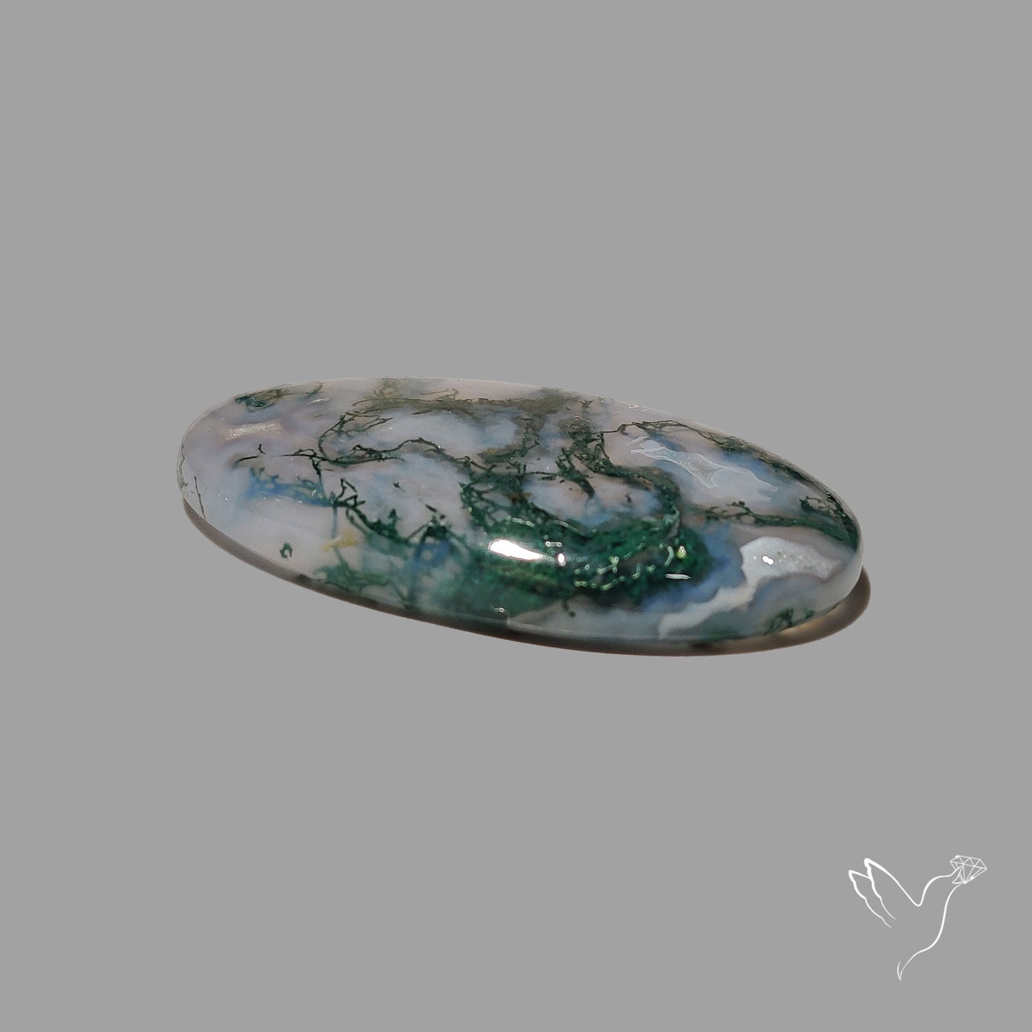 Moss Agate Cabochon
