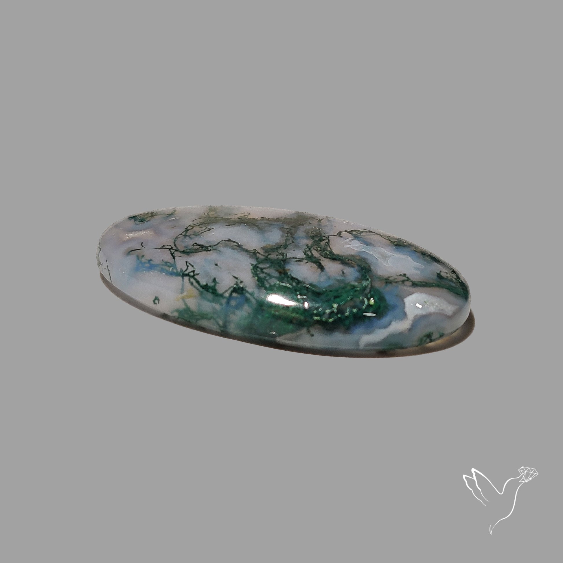 Moss Agate Cabochon