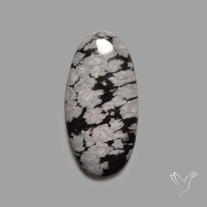 Snowflake Obsidian Cabochon