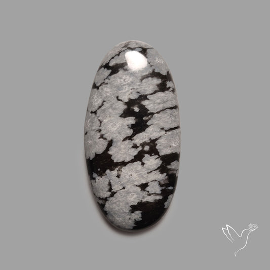 Snowflake Obsidian Cabochon