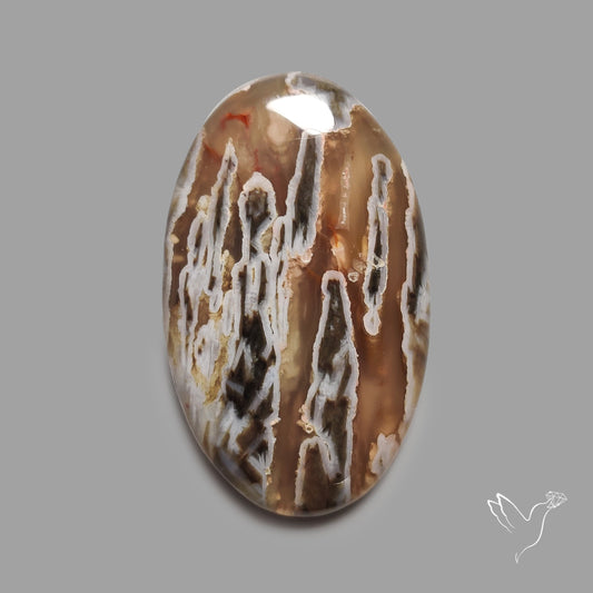 Turkish Tube Agate Stick Agate Cabochon