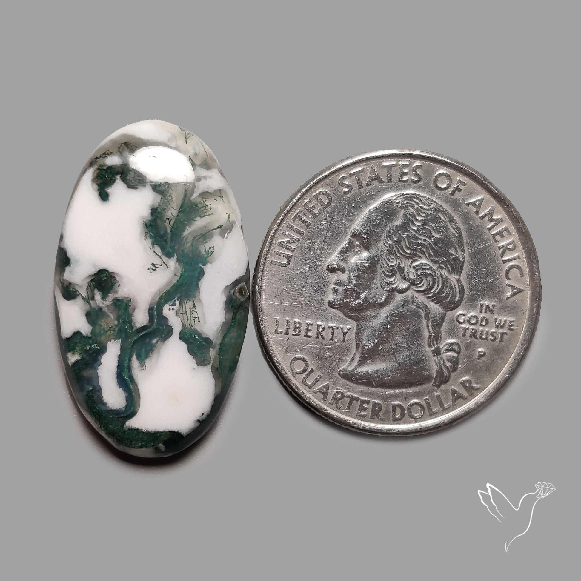 Tree Agate Cabochon