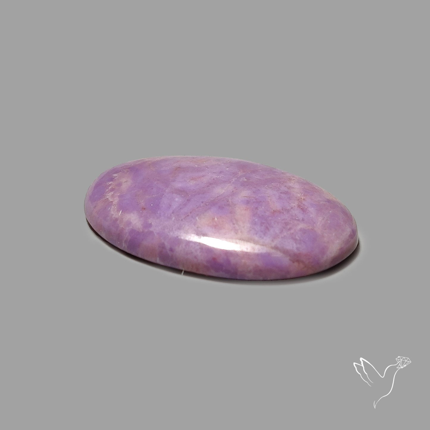 Purple Lavender Jade Cabochon