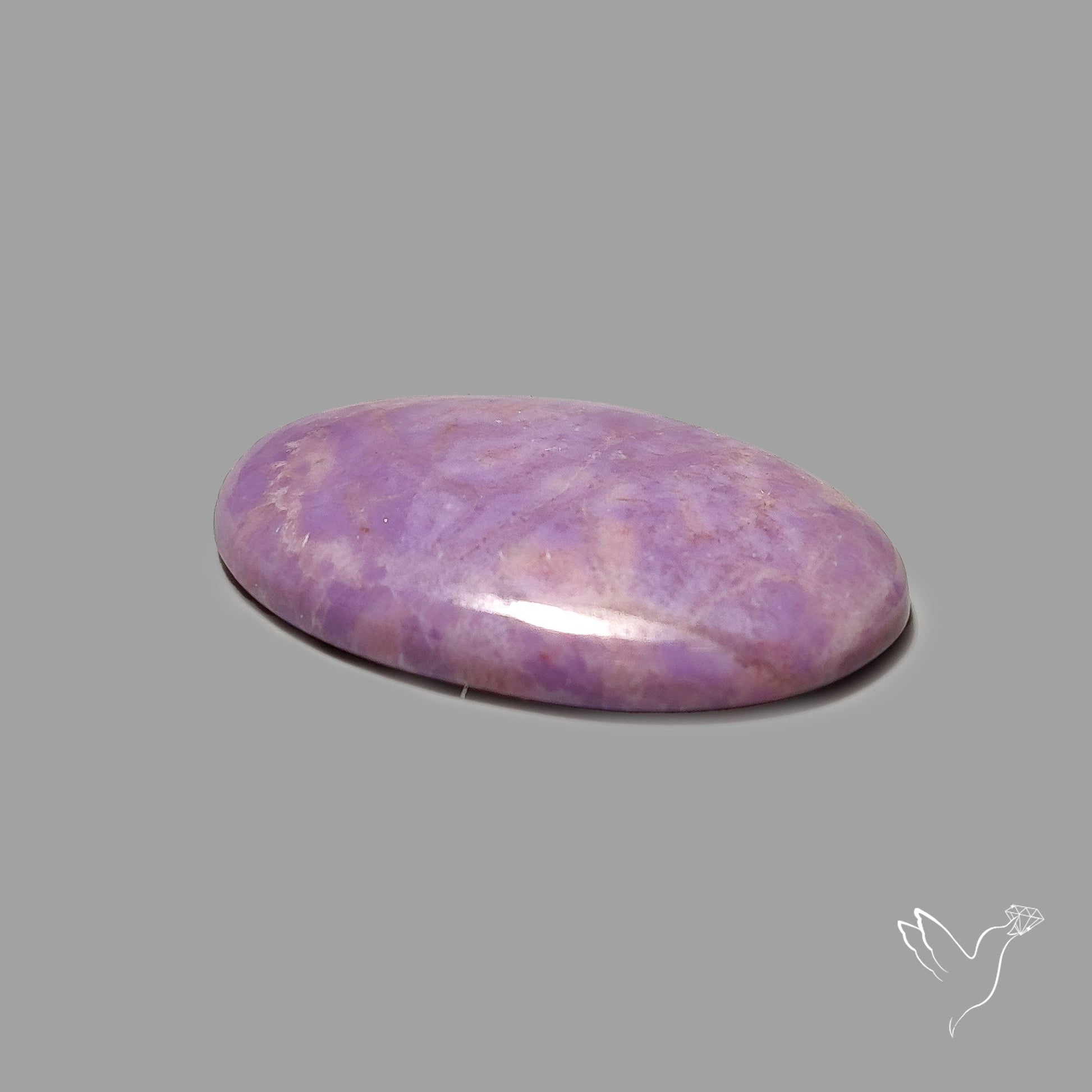 Purple Lavender Jade Cabochon