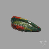 Bloodstone Leaf Carving
