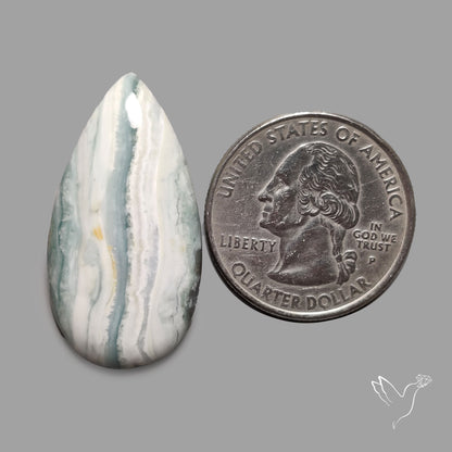 Caribbean Calcite Cabochon