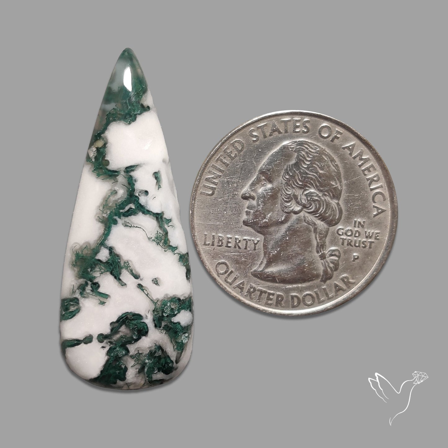Tree Agate Cabochon