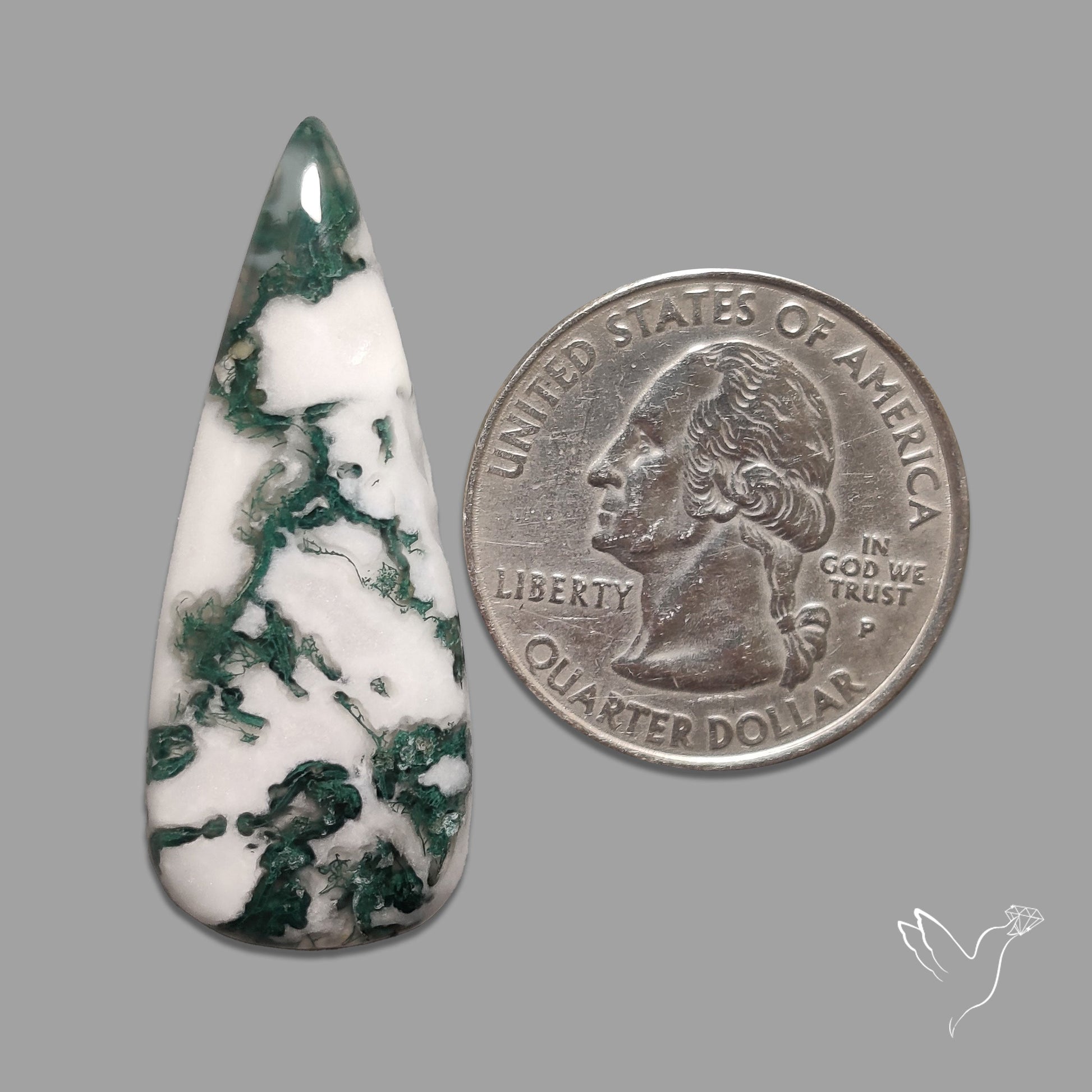 Tree Agate Cabochon