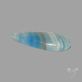 Aquatine Lemurian Calcite Cabochon