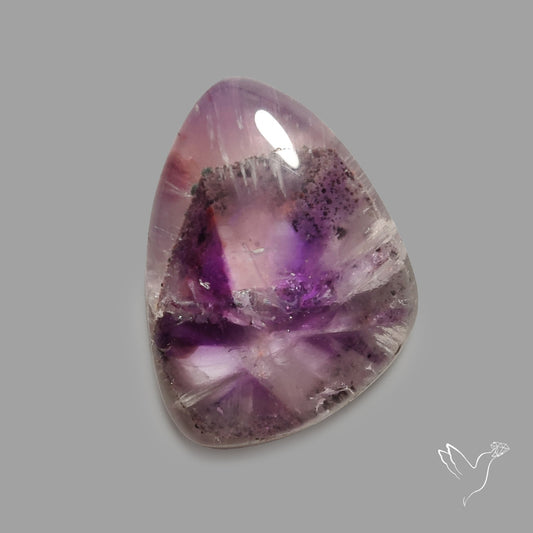 Super Seven Trapiche Amethyst Cabochon