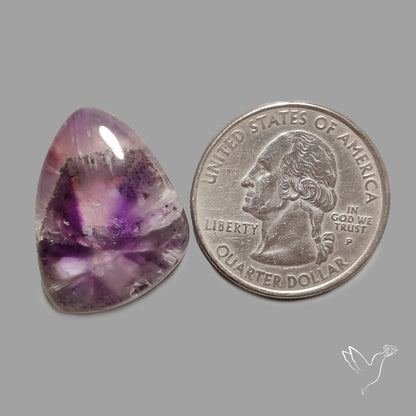 Super Seven Trapiche Amethyst Cabochon